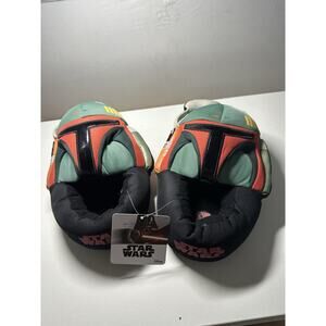 Star Wars Slippers Boba Fett Full Slipper Sz 1-2